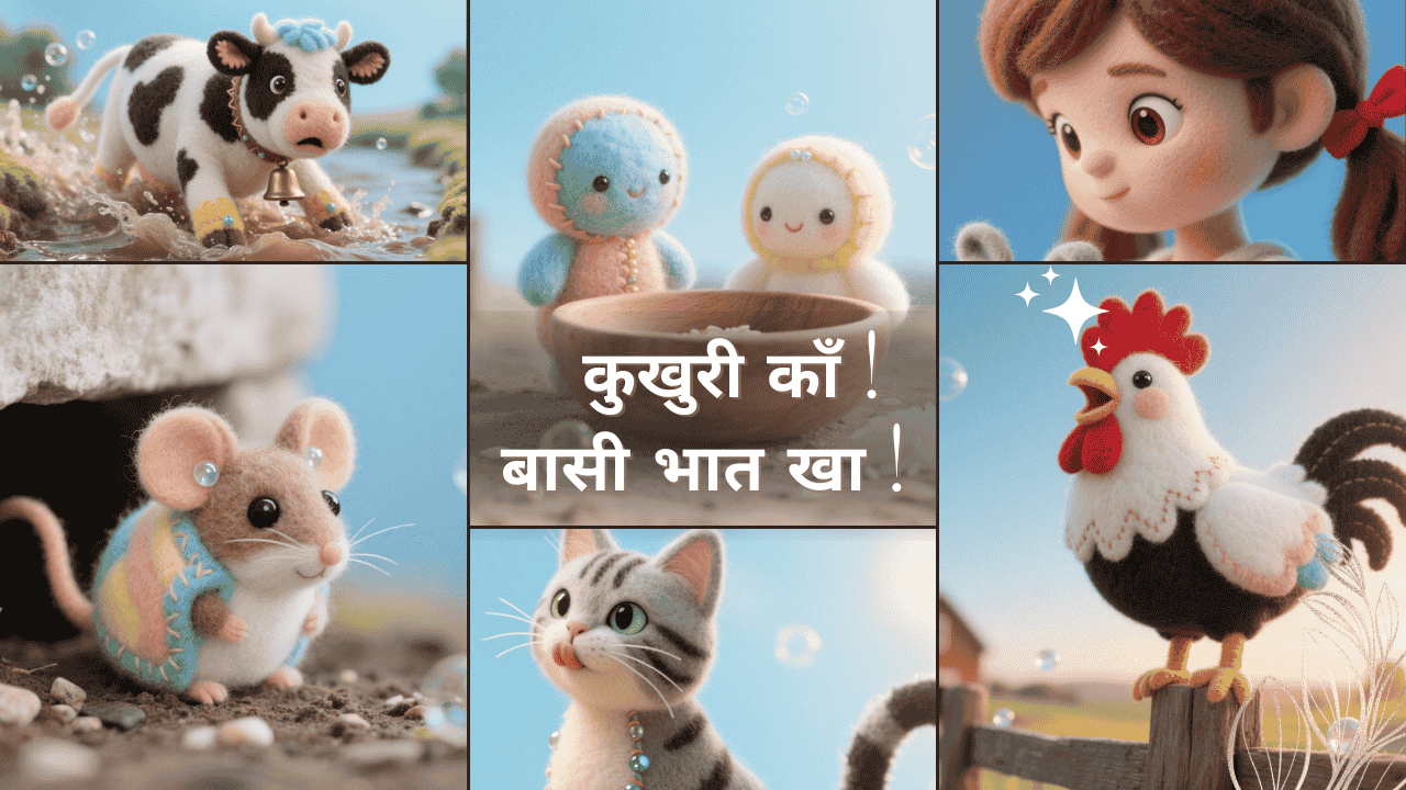 कुखुरी काँ ! – नेपाली बालगीत (Nepali Kids Rhyme)